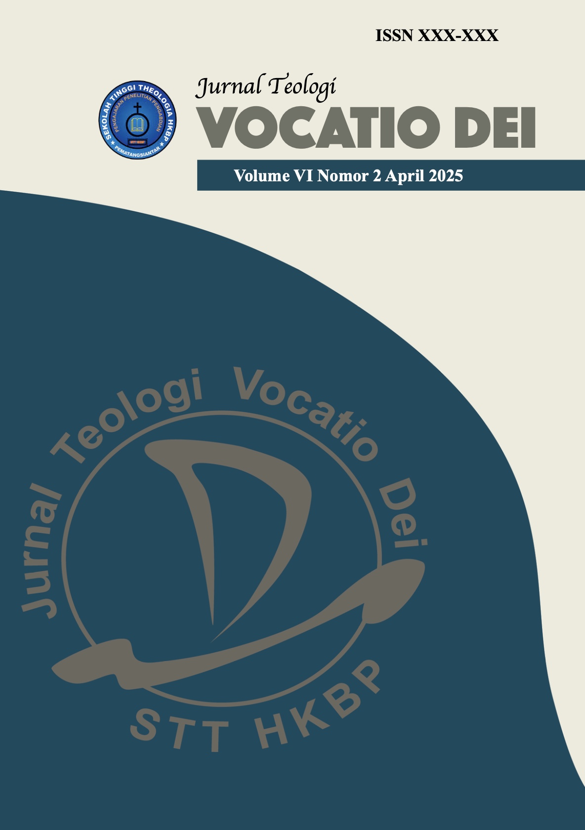 					View Vol. 6 No. 2 (2025): Journal of Theology Vocatio Dei
				